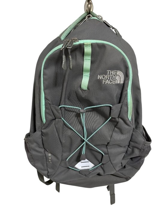 The North Face Handbags - The North Face Backpack Gray Green FlexVent Daypack Laptop Bag